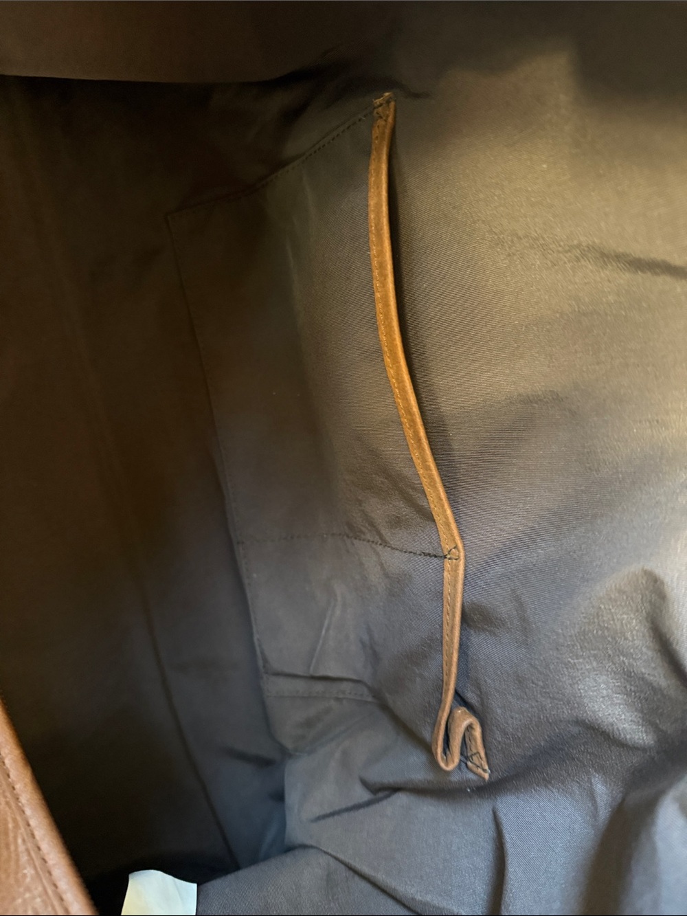 Pendleton Wool Patterned Leather-Trim Weekender Bag - Picture 7 of 9